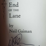 SIGNED The Ocean at the End of the Lane by Neil Gaiman 2013 1st Edition/1st Printing - Image 2